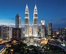 Malaysia, Kuala Lumpur, Petronas Towers by Martin Puddy