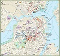 Mapa de Boston: mapa offline y mapa detallado de la ciudad de Boston