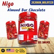 Jual Nigo Almond Bar Chocolate Halal Product Malaysia Berat 450 gram ...
