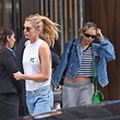 MILEY CYRUS and STELLA MAXWELL Leaves a Hotel in New York 06/20/2015 ...