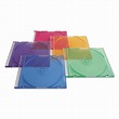 Verbatim CD/DVD Color Slim Jewel Cases, Assorted - 50pk - Walmart.com ...