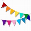 Multicolor Bunting Pennant Flags Banner Carnival Birthday Party ...