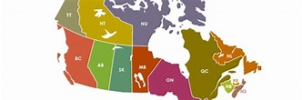 Canadian postal codes and abbreviations for provinces and territories ...