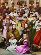 Reina Victoria con todos sus hijos y nietos de las distintas casas ...