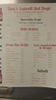 Menu of Davy's Dogs in Mount Arlington, NJ 07856