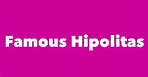 Most Famous People Named Hipolita - #1 is Ippolita Trivulzio