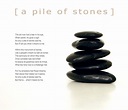 A pile of stone | Poem by Frank McNie. The poem is shortend … | Flickr