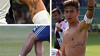 Así son los tatuajes de Paulo Dybala