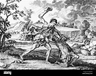 Cain and Abel, biblical characters, Cain is slaying his brother Abel ...