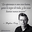 Stephen King | Frases sabias, Citas de libros, Frases bonitas