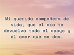 Frases de Amor para mi Esposa - Frases con Emoción