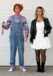 Chucky and Tiffany | Chucky halloween costume, Maleficent halloween ...