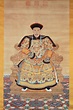 Portrait of the Qianlong Emperor in Court Robes, A Commanding Vision of ...
