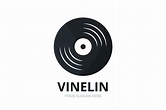 Vector vinyl logo combination. | Creative Logo Templates ~ Creative Market