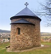 Romanesque rotunda of St.Peter and Paul in Starý Plzenec (West Bohemia ...