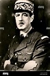 Charles de Gaulle - ritratto. Generale Francese della libera delle ...