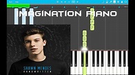 Shawn Mendes - Imagination PIANO TUTORIAL EASY (Piano Cover) - YouTube