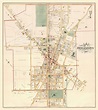 Doylestown Borough 1891 Old Town Map With Homeowner Names Pennsylvania ...