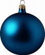 Dark Blue Ball Christmas Png Image