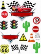 Cars mcqueen topper cake printable | Car cake toppers, Cars birthday ...