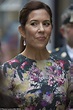 Crown Princess Mary attends Odense Flower Festival in Denmark ...