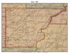 Chili 1852 Old Town Map with Homeowner Names New York - Reprint ...