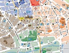 Nottingham City Centre Road Map
