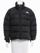 The North Face Down Puffer Coat - Black Coats, Clothing - WNORH20489 ...