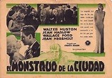 "EL MONSTRUO DE LA CIUDAD" MOVIE POSTER - "THE BEAST OF THE CITY" MOVIE ...
