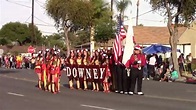Downey High School at Downey Christmas Parade 2015 - YouTube