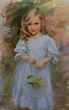 undefined | Childrens portraits paintings, Painting of girl, Female art ...