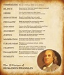 The 13 Virtues of Benjamin Franklin | Ilchi Lee