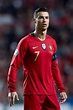 LISBON, PORTUGAL - MARCH 22: Cristiano Ronaldo of Portugal looks on ...