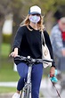 Taylor Neisen on a bicycle ride in New York | GotCeleb