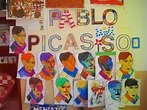 Pintores famosos: Pablo Picasso para niños. Cuadros para colorear ...