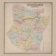 Schoharie County, New York 1866 - Old Town Map Reprint - Schoharie Co ...