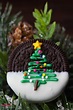 Christmas Tree Oreo Cookies • MidgetMomma