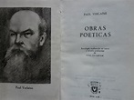 LA PLUMA LIBROS: OBRAS POETICAS (1ª ed, s/uso) - PAUL VERLAINE