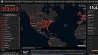 Johns Hopkins’ coronavirus-tracking map now shows COVID-19 cases by ...