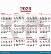 Agenda 2023 Met Wereldkaart Vector Illustratie - Illustration of ...