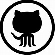 GitHub logo PNG transparent image download, size: 2400x2400px