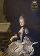 1773 Anna Amalia von Sachsen-Weimar-Eisenach by J. E. Heinsius ...