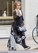 Helena Bonham Carter looks quirky in a mismatching skirt with clashing ...