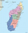 Political Map Of Madagascar – Map Vector