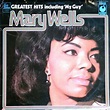 MARY WELLS - Greatest Hits Including 'My Guy' (Music For Pleasure ...