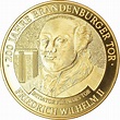 Germania-Medaglia 200 anni Porta di Brandeburgo - Federico Guglielmo II ...