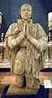 Pedro I de Castilla (1334-1369). Estatua orante en el Museo ...
