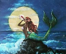 #532 Calling All Mermaids Painting by Maria O'Dell - Fine Art America