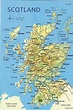 Mapa De Escocia Para Imprimir | Scotland map, Scotland, United kingdom map