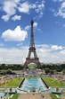 Ayer y hoy: La torre Eiffel de París